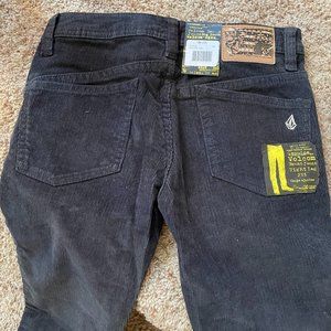 Volcom Youth Cords 2X4 Tight Fit - 26 NEW W/ TAGS